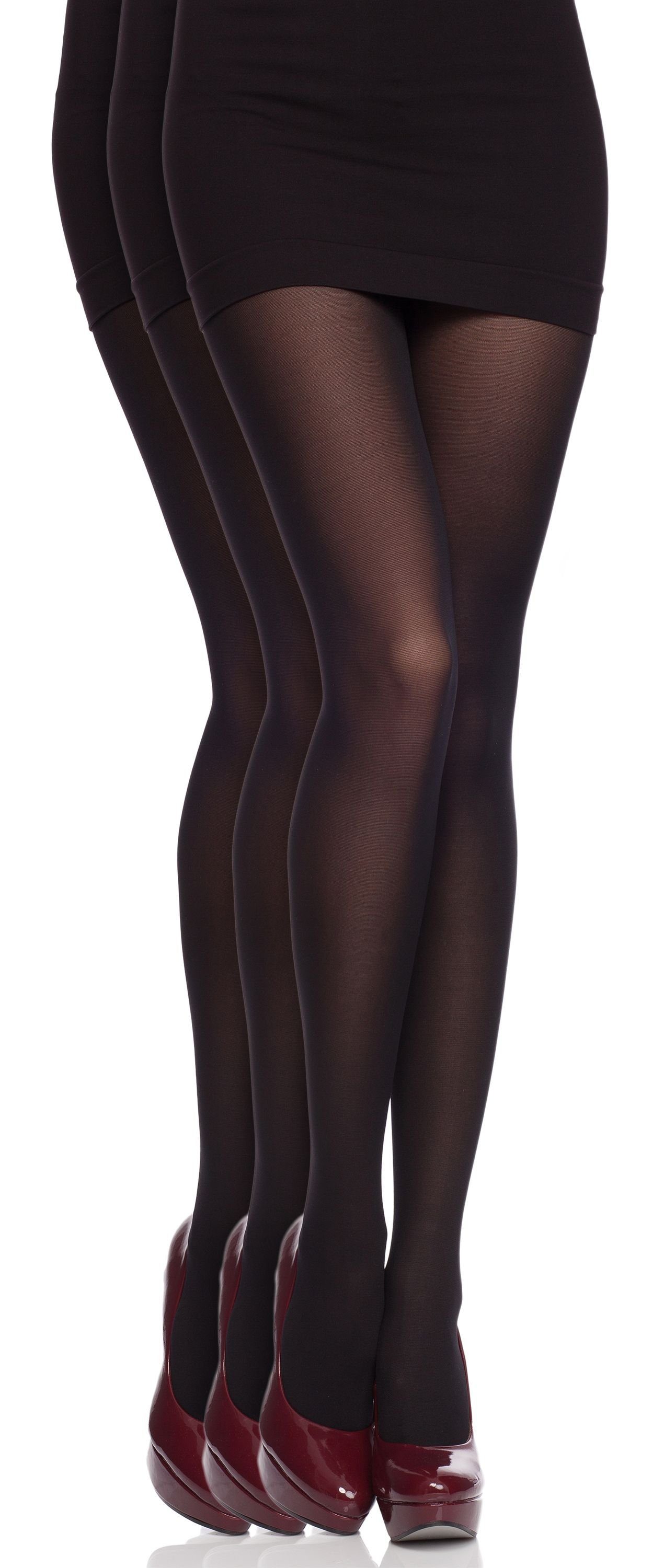 Antie Strumpfhose Damen Gemusterte Strumpfhose 3er Pack G 5612 20/40/60 ...